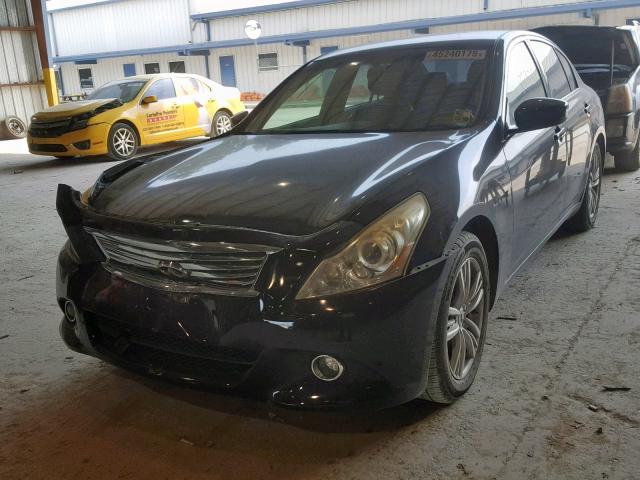 JN1DV6AP5BM601369 - 2011 INFINITI G25 BASE BLACK photo 2