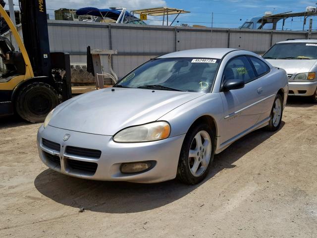 4B3AG52H91E115720 - 2001 DODGE STRATUS R/ SILVER photo 2