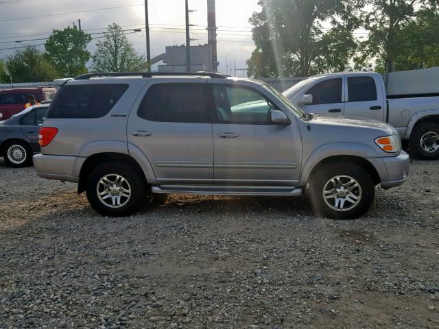 5TDBT48A33S172965 - 2003 TOYOTA SEQUOIA LI SILVER photo 9