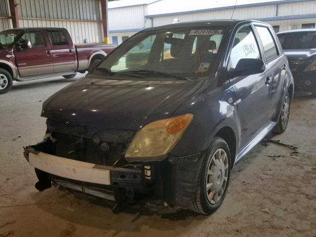 JTKKT624460164985 - 2006 TOYOTA SCION XA BLUE photo 2