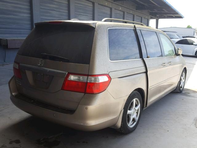 5FNRL38836B072346 - 2006 HONDA ODYSSEY TO GOLD photo 4