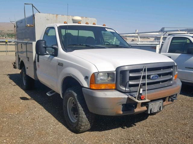 1FDSF35L9YED06734 - 2000 FORD F350 SRW S WHITE photo 1