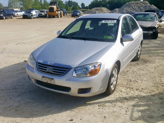 KNAFE121285521658 - 2008 KIA SPECTRA EX SILVER photo 2