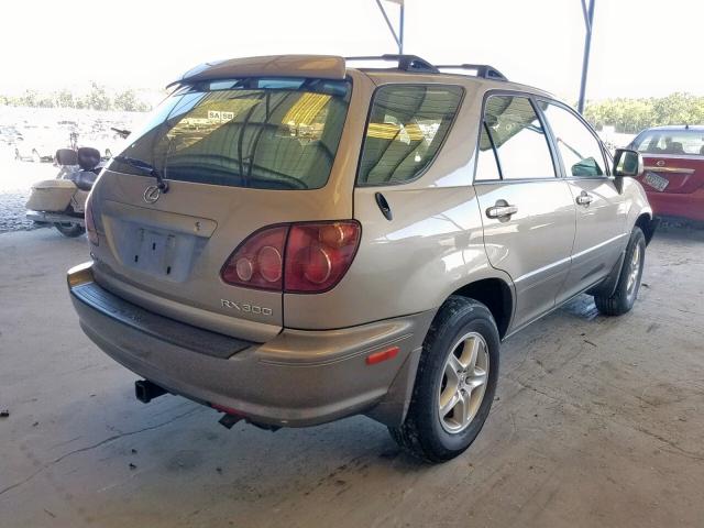 JT6GF10U1X0044354 - 1999 LEXUS RX 300 TAN photo 4