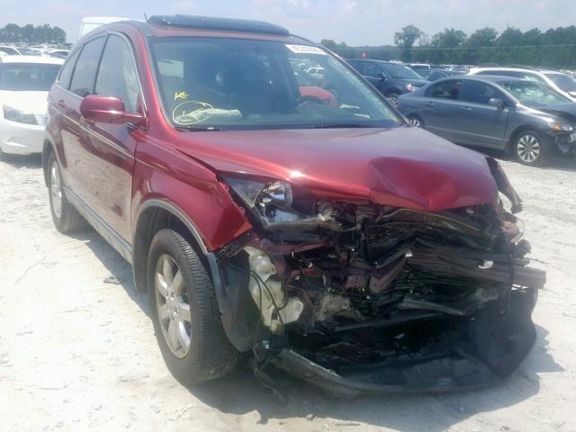 JHLRE38768C051883 - 2008 HONDA CR-V EXL RED photo 1