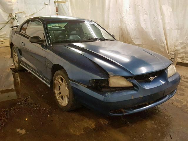 1FAFP42X2WF240654 - 1998 FORD MUSTANG GT BLUE photo 1