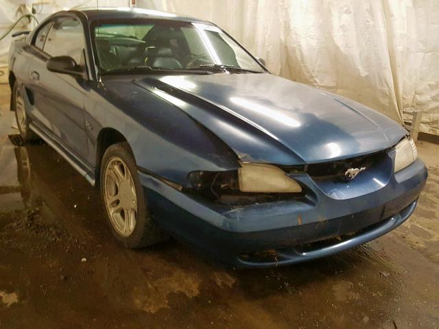 1FAFP42X2WF240654 - 1998 FORD MUSTANG GT BLUE photo 9