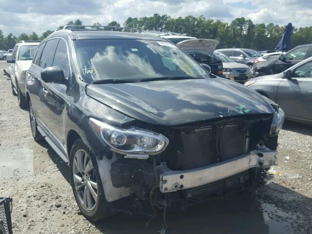 5N1AL0MMXDC313386 - 2013 INFINITI JX35 BASE GRAY photo 1