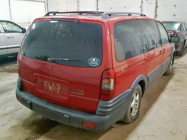 1GMDX03E6WD322093 - 1998 PONTIAC TRANS SPOR RED photo 4