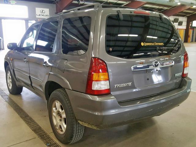 4F2YZ94163KM32066 - 2003 MAZDA TRIBUTE LX GRAY photo 3