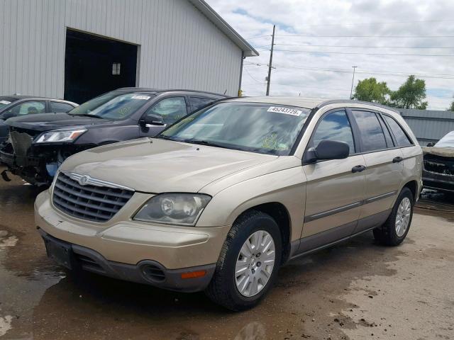 2A4GM48476R841100 - 2006 CHRYSLER PACIFICA GOLD photo 2