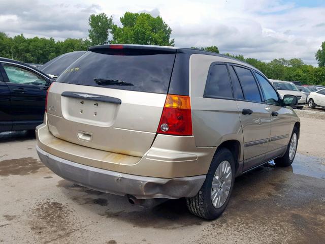 2A4GM48476R841100 - 2006 CHRYSLER PACIFICA GOLD photo 4