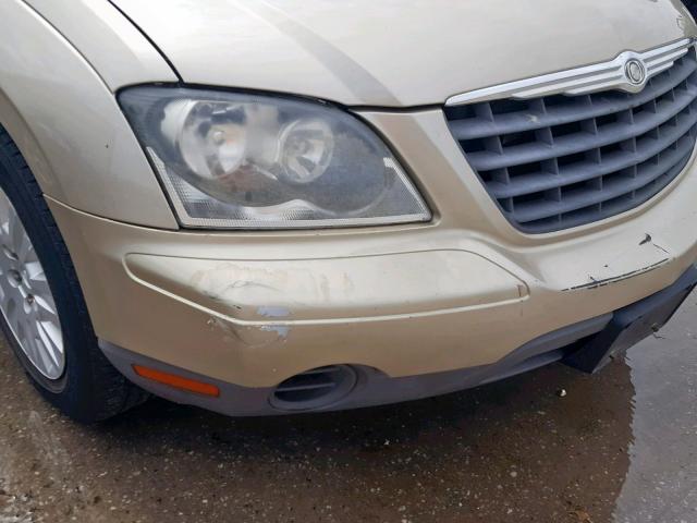 2A4GM48476R841100 - 2006 CHRYSLER PACIFICA GOLD photo 9