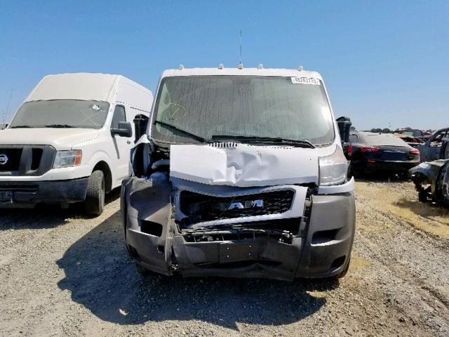 3C6TRVAG6KE502993 - 2019 RAM PROMASTER 白色 照片 9