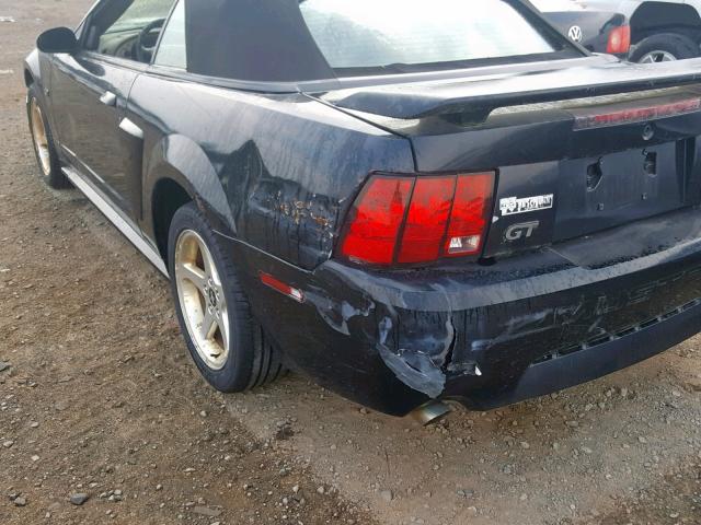 1FAFP45XX3F373184 - 2003 FORD MUSTANG GT BLACK photo 9