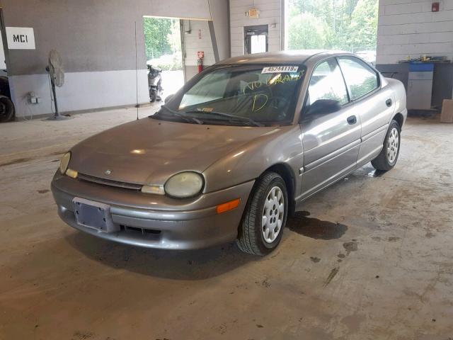 1B3ES47C6WD659856 - 1998 DODGE NEON HIGHL TAN photo 2