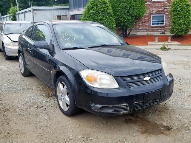 1G1AL15F277343983 - 2007 CHEVROLET COBALT LT BLACK photo 1