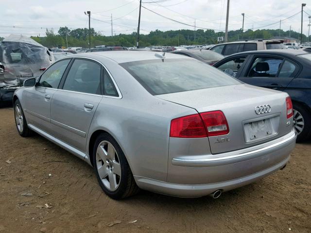 WAUML44E76N017327 - 2006 AUDI A8 L QUATT SILVER photo 3