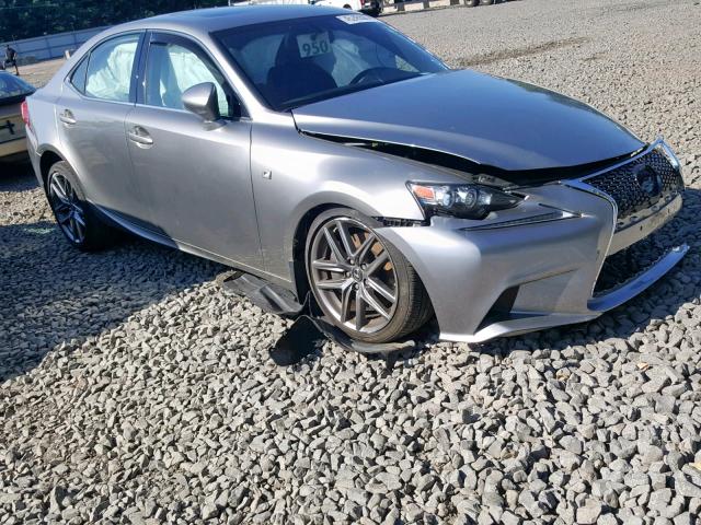 JTHCE1D28F5010012 - 2015 LEXUS IS 350 SILVER photo 1