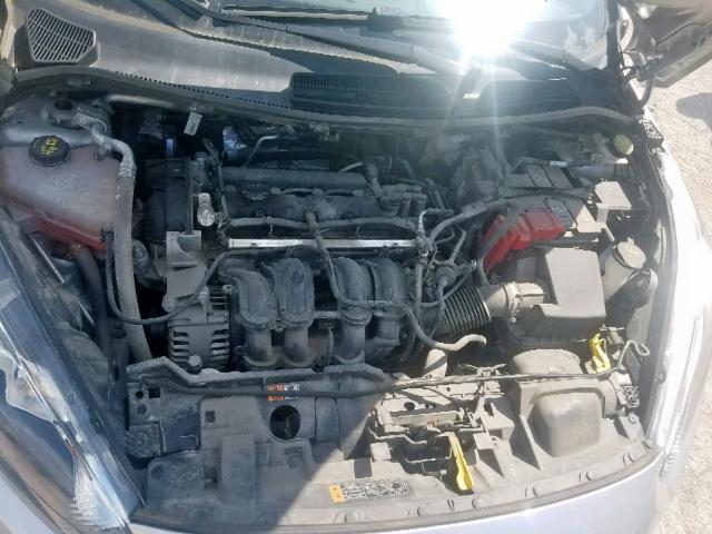 3FADP4TJ3GM171573 - 2016 FORD FIESTA S SILVER photo 7