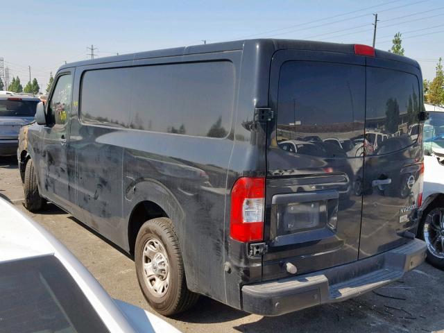 1N6BF0KY7FN801348 - 2015 NISSAN NV 1500 BLACK photo 3