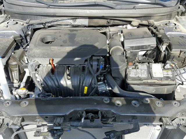 5NPE34AF3JH687745 - 2018 HYUNDAI SONATA SPO GRAY photo 7