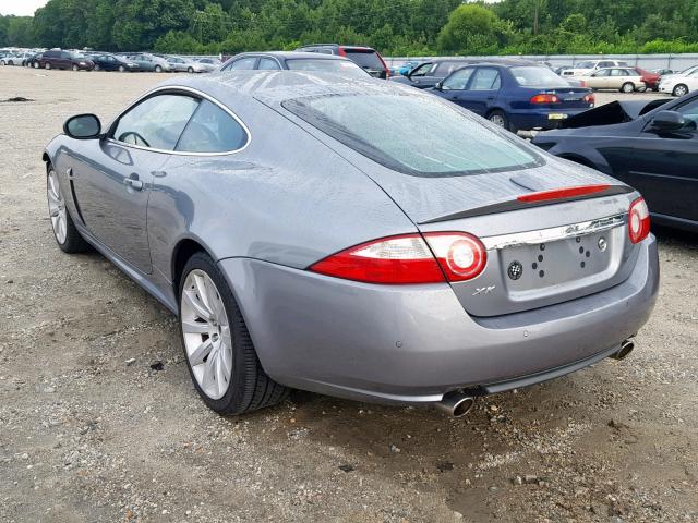 SAJWA43B095B29856 - 2009 JAGUAR XK GRAY photo 3