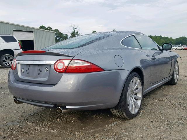 SAJWA43B095B29856 - 2009 JAGUAR XK GRAY photo 4