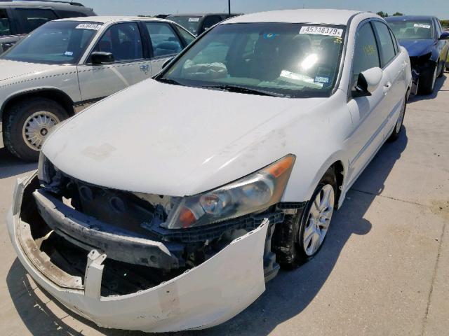 JHMCP26489C007514 - 2009 HONDA ACCORD LXP WHITE photo 2