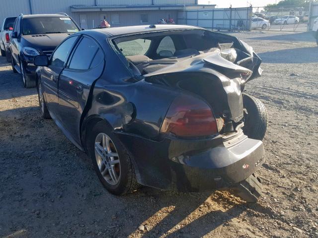 2G2WR554461116571 - 2006 PONTIAC GRAND PRIX BLACK photo 3