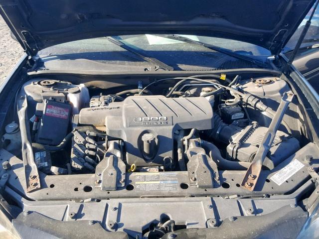 2G2WR554461116571 - 2006 PONTIAC GRAND PRIX BLACK photo 7