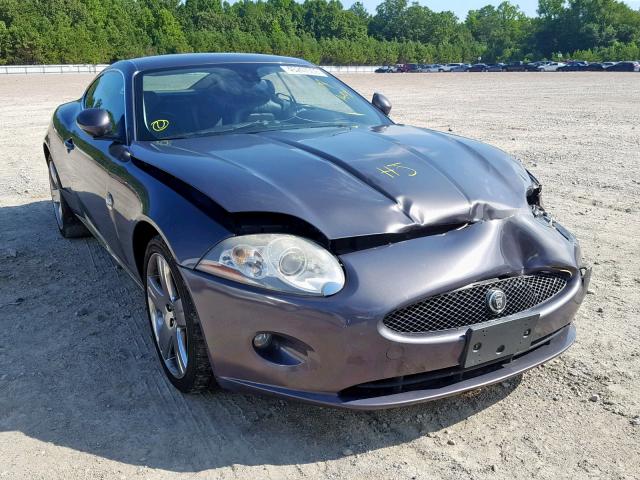 SAJWA43B285B23958 - 2008 JAGUAR XK GRAY photo 1