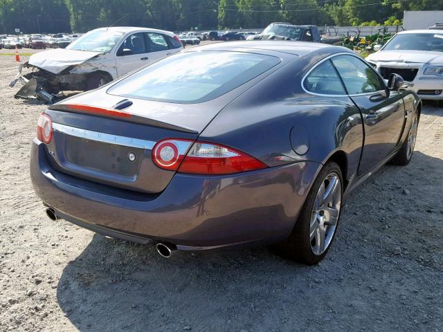 SAJWA43B285B23958 - 2008 JAGUAR XK GRAY photo 4