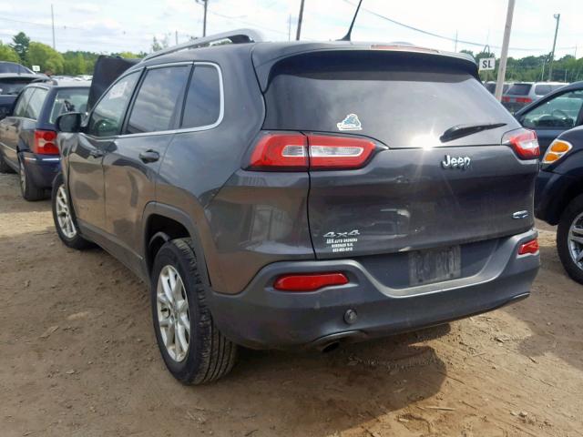 1C4PJMCB4EW272832 - 2014 JEEP CHEROKEE L GRAY photo 3