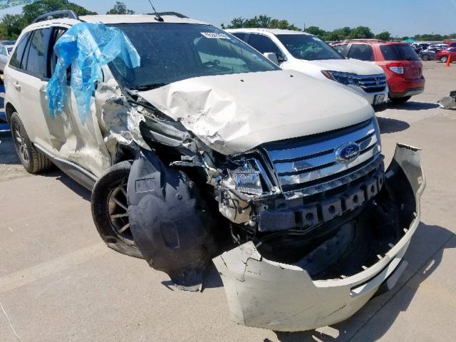 2FMDK38C08BA95452 - 2008 FORD EDGE SEL SILVER photo 1