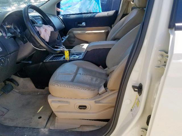 2FMDK38C08BA95452 - 2008 FORD EDGE SEL SILVER photo 5