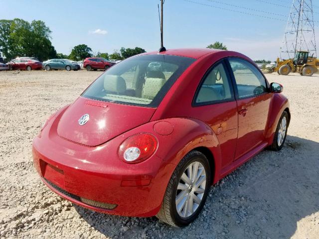 3VWRW31CX8M522964 - 2008 VOLKSWAGEN NEW BEETLE Qırmızı foto 4