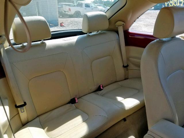 3VWRW31CX8M522964 - 2008 VOLKSWAGEN NEW BEETLE Qırmızı foto 6