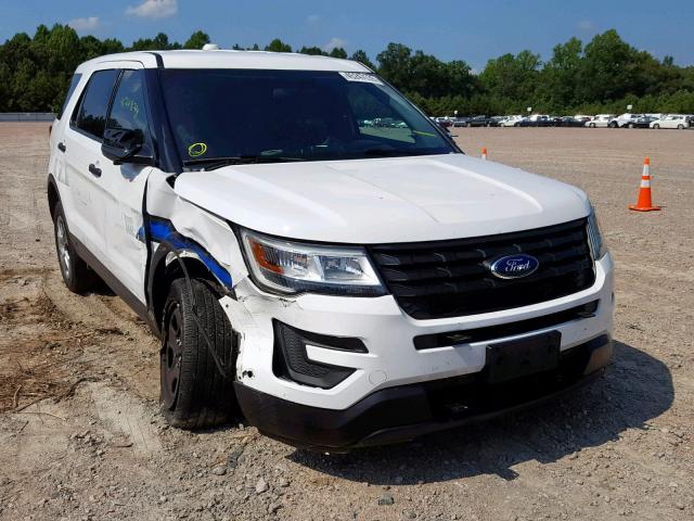 1FM5K8AR1HGE30274 - 2017 FORD EXPLORER P WHITE photo 1