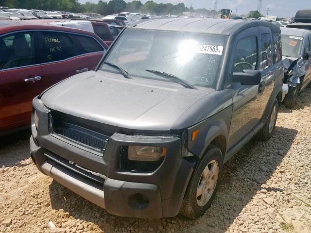 5J6YH28665L008166 - 2005 HONDA ELEMENT EX GRAY photo 2