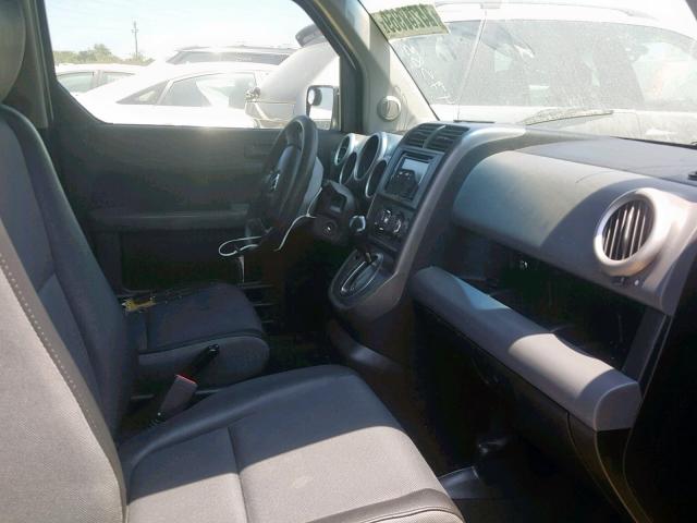 5J6YH28665L008166 - 2005 HONDA ELEMENT EX GRAY photo 5