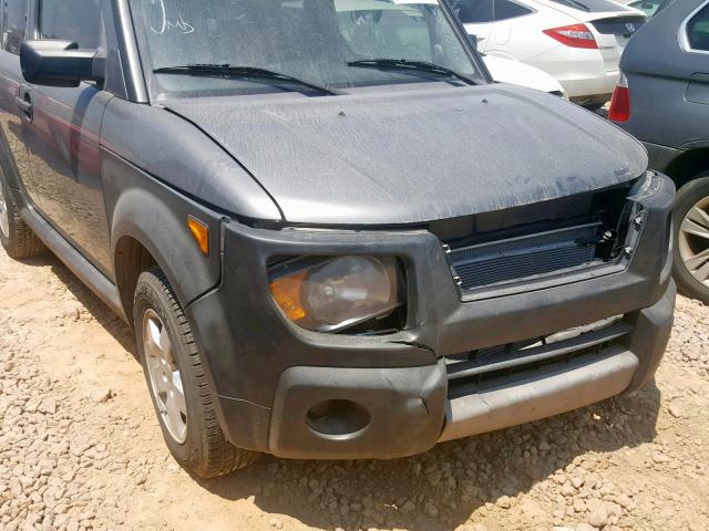 5J6YH28665L008166 - 2005 HONDA ELEMENT EX GRAY photo 9