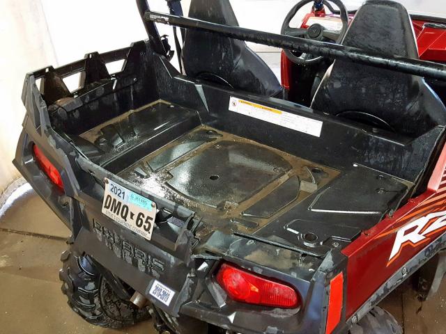 4XAVH76A1DB609476 - 2013 POLARIS RZR 800 RED photo 6