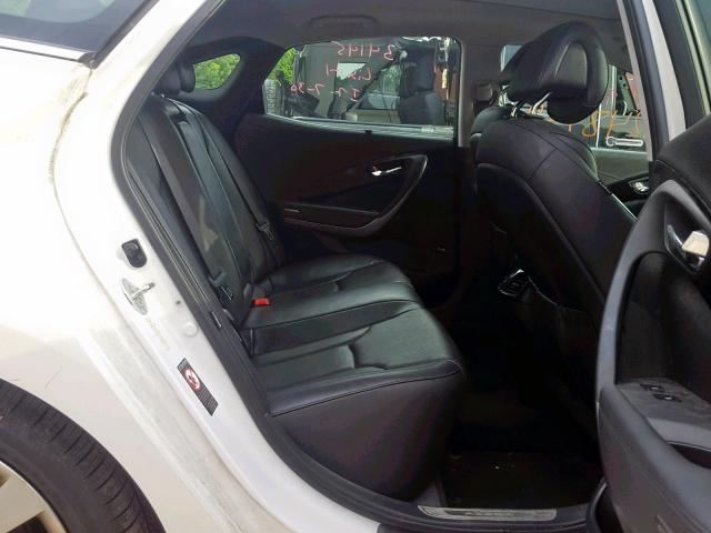 KMHFH4JGXCA192026 - 2012 HYUNDAI AZERA GLS WHITE photo 6