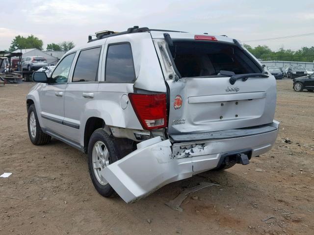 1J8GR48KX7C561163 - 2007 JEEP GRAND CHER SILVER photo 3