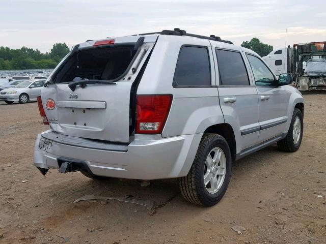 1J8GR48KX7C561163 - 2007 JEEP GRAND CHER SILVER photo 4