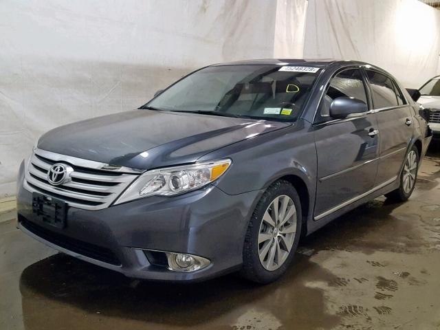 4T1BK3DB9BU422341 - 2011 TOYOTA AVALON BAS GRAY photo 2