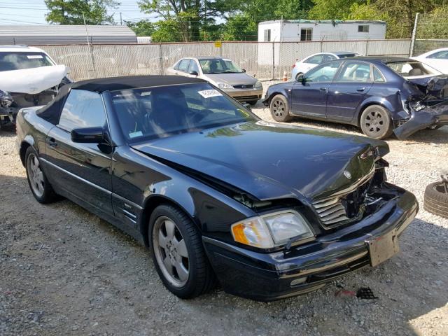 WDBFA63F7VF144805 - 1997 MERCEDES-BENZ SL 320 BLACK photo 1