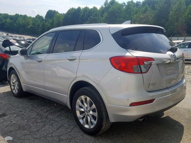 LRBFXBSA1HD071833 - 2017 BUICK ENVISION E SILVER photo 3