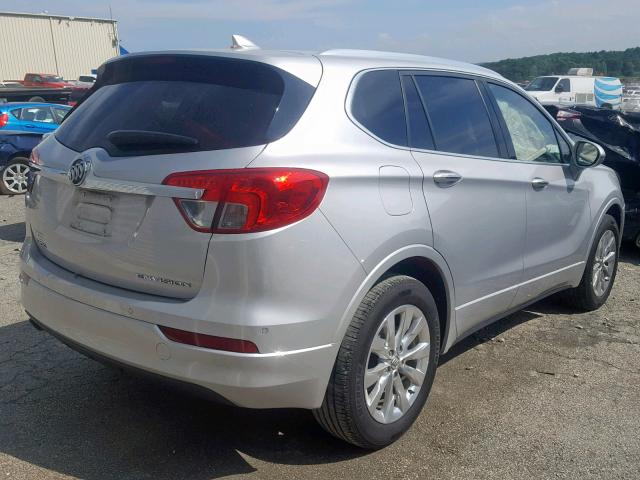 LRBFXBSA1HD071833 - 2017 BUICK ENVISION E SILVER photo 4